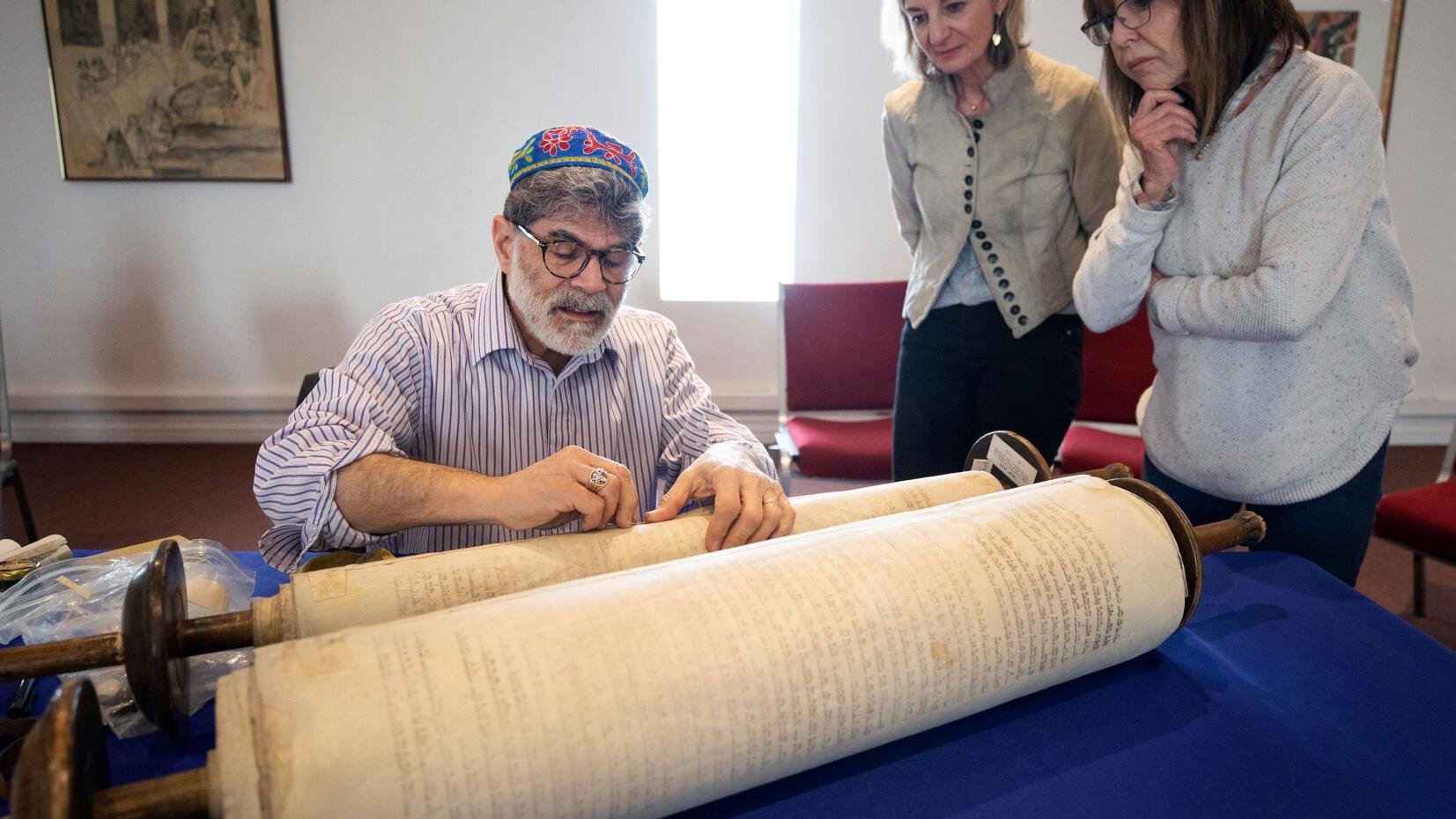 Tucson congregation restoring Torah believed to be 250 years old